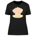 thumbnail image 1 of Cat Sleeping In A Shell T-Shirt Women -Image by Shutterstock, Female x-Large, 1 of 2