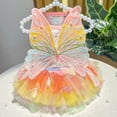 thumbnail image 1 of Cat/Small Dog Pretty Fairy Clothing - Cute Dress Outfit for Spring Halloween Christmas Girl Party, 1 of 9