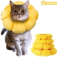 thumbnail image 1 of Cat Small Dog Recovery Collar, Cute Sunflower Neck Cone After Surgery, Adjustable Pet Cone Collar, Cone Surgery Recovery Elizabethan Collars for Small Pets, 1 of 7