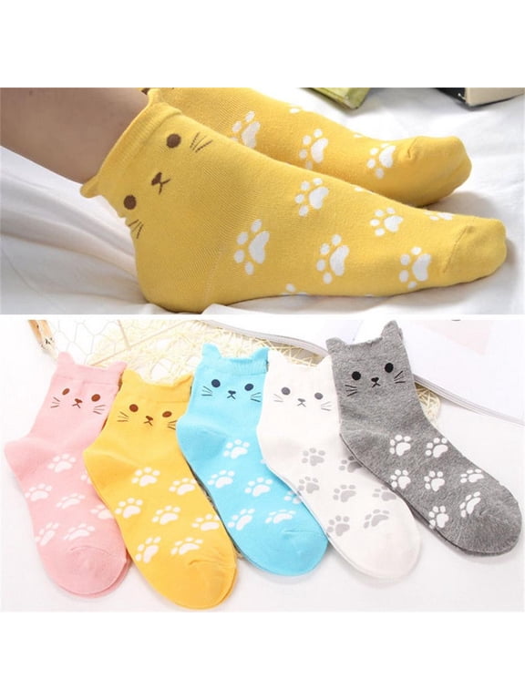 Cat Socks Stocking Stuffers for Women: Unique Funny Cute Cat Lover Gifts Novelty Comfy Animal Socks for Women, Xmas Christmas Gifts for Ladies Mom Wife Her Girlfriend Girls Birthday Gift Ideas