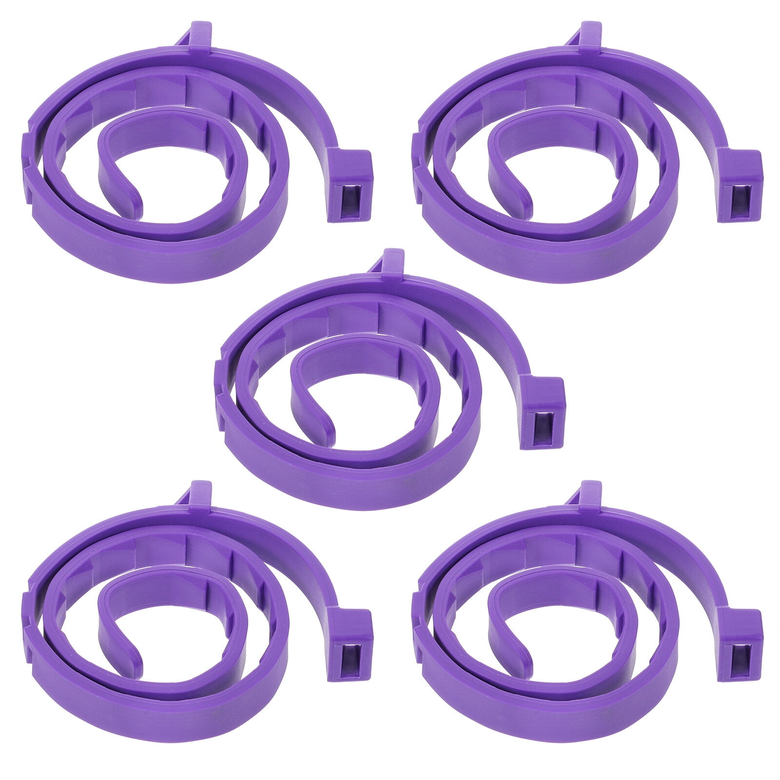 Cat Soothing Collar Calm Pet Relaxing Calming for Cats Appease Purple Plastic 5 Pcs