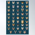 thumbnail image 1 of Cat Species Poster Wall Art, Modern Wall Decor For Living Room Bedroom, 8x12 UNFRAMED, 1 of 2