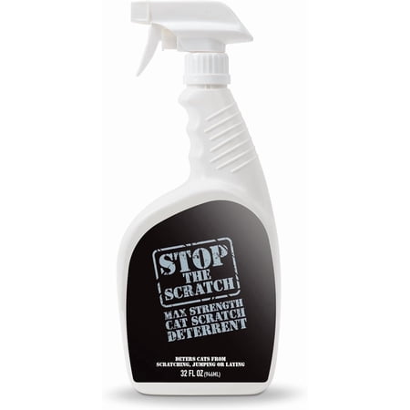 EBPP Cat Deterrent Spray for Furniture, Floors, and More, Stop the Scratch, 32 fl oz