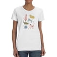 thumbnail image 1 of Cat Squad I. T-Shirt Women -June Erica Vess Designs, Female x-Large, 1 of 4