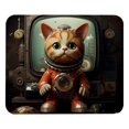 thumbnail image 1 of Cat Square 8.3x9.8 Inch Non-Slip Rubber Bottom Printed Desk Mat Gaming Mousepad Mouse Mat for Office and Gaming, 1 of 6