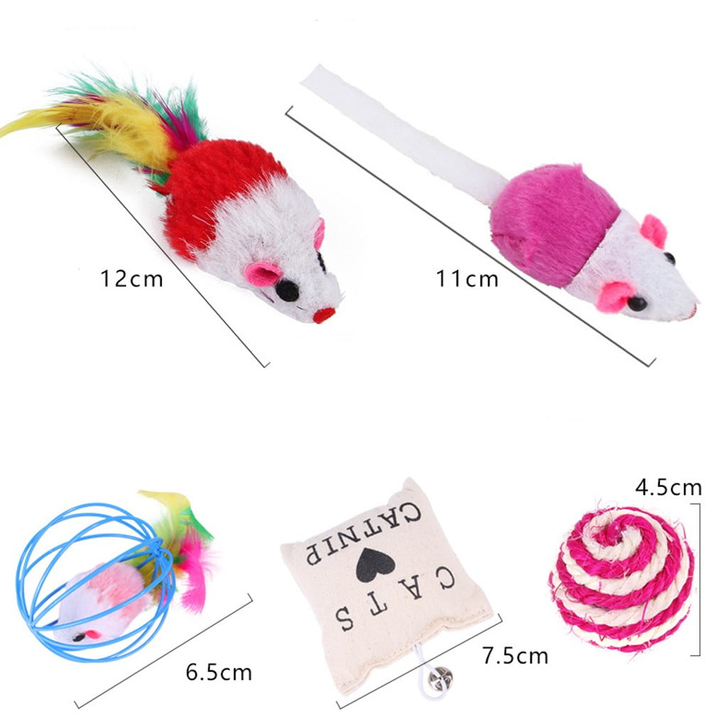 Cat Squeakers Dumplings Brain Stimulation Dog Chew for Aggressive