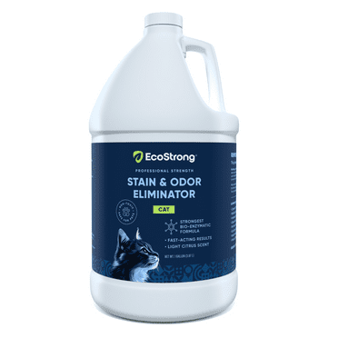 Cat Stain and Odor Eliminator: Enzyme Urine Odor Neutralizer and Stain Remover, 1 Gallon