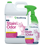 Cat Stain and Odor Remover Enzyme Urine Odor Neutralizer - Stain Remover 32 oz and 1 Gallon