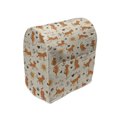 thumbnail image 1 of Cat Stand Mixer Cover, Do Yoga Be Happy Theme Warm Cats in Positions Smiling Suns Paws Prints Hearts, Kitchen Appliance Organizer Bag Cover with Pockets, 5 Quarts, Cream Orange Brown, by Ambesonne, 1 of 4