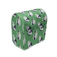 thumbnail image 1 of Cat Stand Mixer Cover, Kittens in Various Poses Funny Character Pets Feline Paws and Whiskers, Kitchen Appliance Organizer Bag Cover with Pockets, 5 Quarts, Green Indigo and White, by Ambesonne, 1 of 4