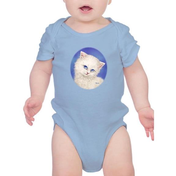 Cat Staring Bodysuit Infant -Kayomi Harai Designs,  24 Months