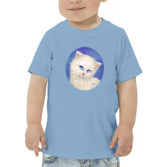 Cat Staring T-Shirt Toddler -Kayomi Harai Designs,  4 Toddler