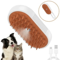 Cat Steam Brush for Shedding Dog Brush with Steam Pet Hair Cleaning Brush Comb for Spray 3 in 1 Pet Grooming for Long & Short Haired Pets – Spritz Defur Comb for Cat
