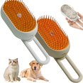 thumbnail image 1 of Cat Steam Brush for Shedding, 4 in 1 Cat Brush with Steam, Pet Groomer Comb for Long and Short Hair Cats and Dogs Grooming Supplies, 1 of 8