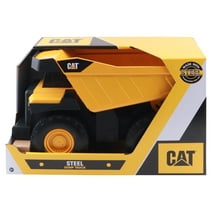 Cat Steel Toy Dump Truck  - 17" free wheeling Dump Truck made with real steel
