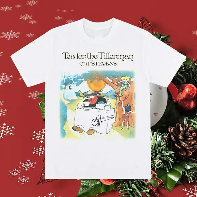 Cat Stevens Tea For The Tillerman Shirt Classic White Unisex S5XL