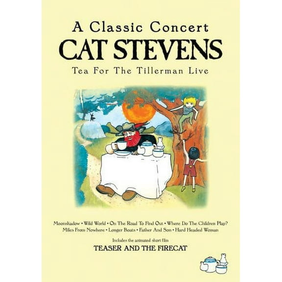 Cat Stevens: Tea for the Tillerman: Live (DVD), Wienerworld UK, Music & Performance