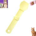 thumbnail image 1 of Cat Strip Feeder Spoon Cute Cat Head Multi Functional Pet Food Squeezer Spoon for Cat Wet Treat Pouches Canned Food Feeding Tool, 1 of 3