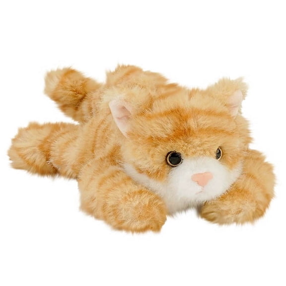 Cat Stuffed Animal Cute Plushies Small Plush Toys for Holiday Birthday Gifts Ideal Gifts for Kids-7.1" Orange