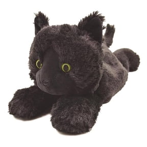 Cat Stuffed Animals Plush Toy, Black
