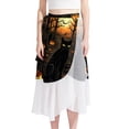 thumbnail image 1 of Cat Stylish Chiffon Women's Summer Beach Dress with Polyester Straps, 1 of 6