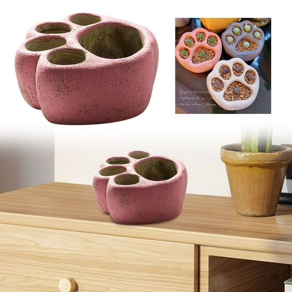 Cat Succulent Small Flower Pot for Living Room Alien Antique Breathable Modern Interior Decoration Flower Pots