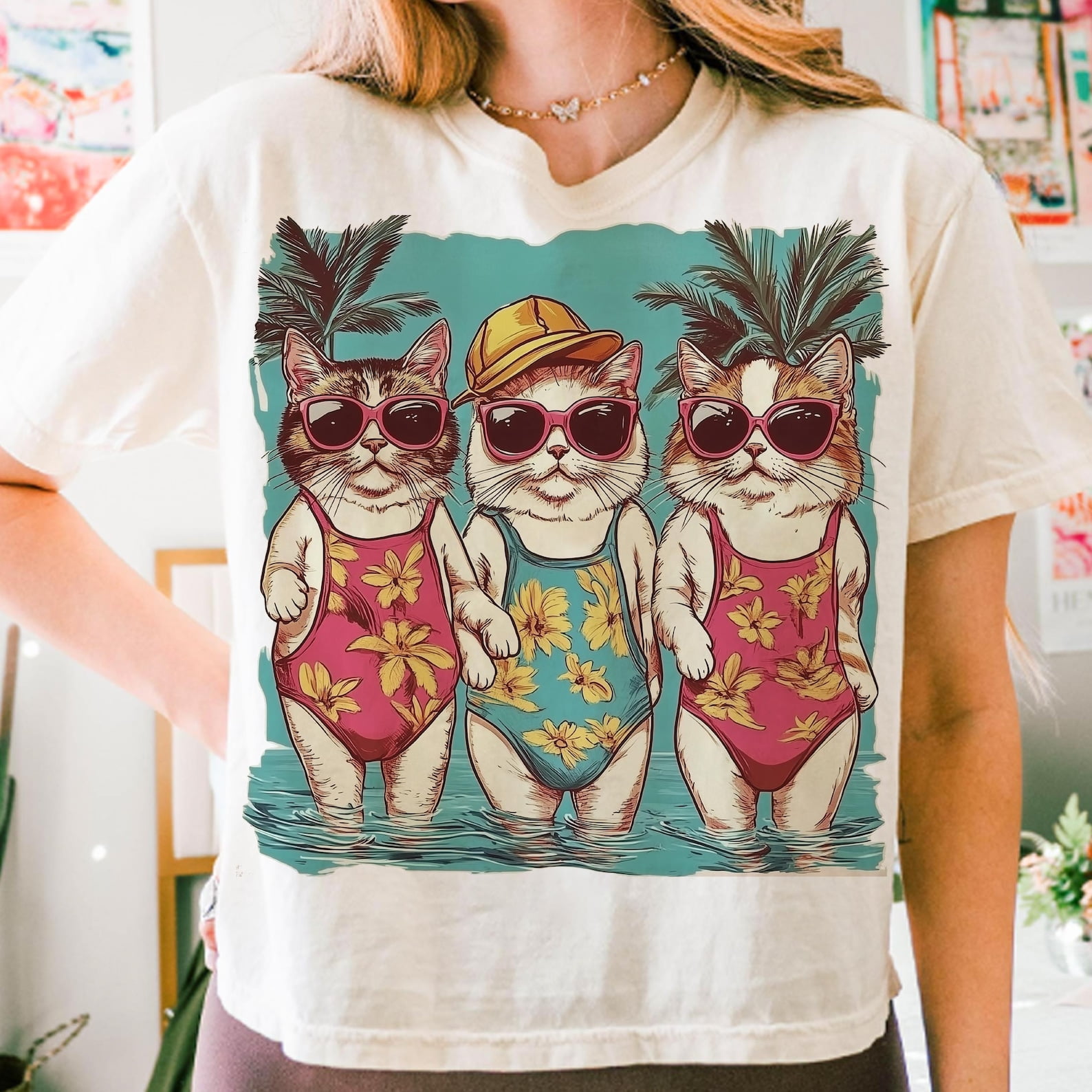 U-Cat Summer Party T-Shirt