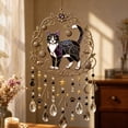 thumbnail image 1 of Cat Suncatchers for Windows Hanging Acrylic Cat Wind Chime Sun Catcher Crystal | Handmade Sun Catcher Window Bedroom Decor Gift for Cat Lovers, 1 of 6