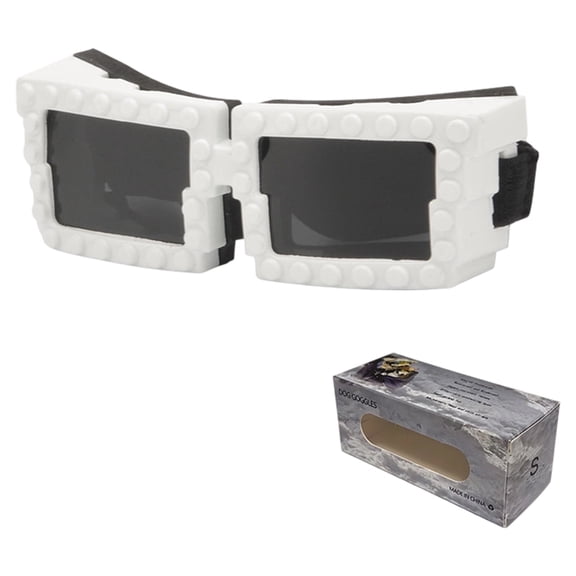 Cat Sunglasses Goggles Adjustable Strap Pet Eye Wear For Outdoor Driving Activities Comfortable Fit