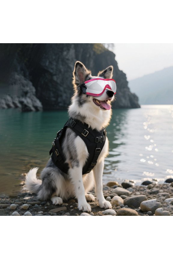 Cat Sunglasses Sun Goggles With Adjustable Straps & Sunglasses Eye Suitable For Cats For Driving/Outdoor Activities