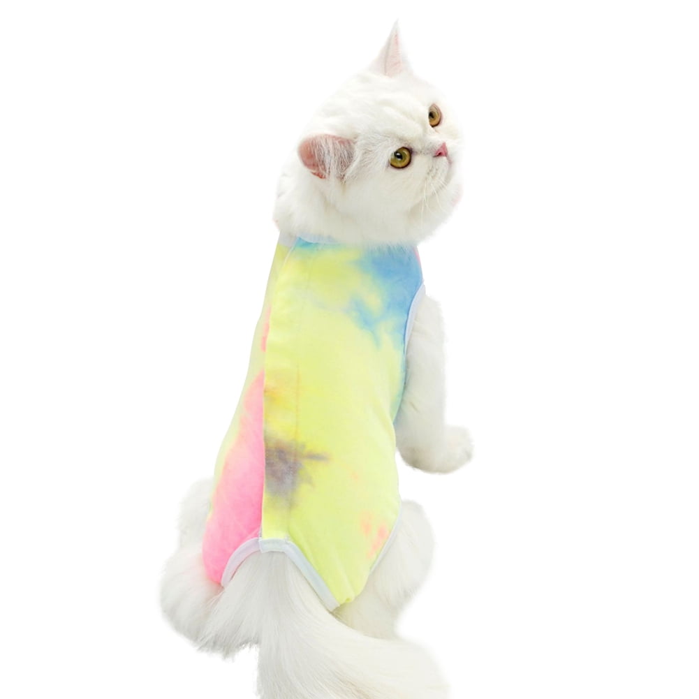 Cat Surgery Recovery Suit Female Male Soft Onesie, Kitten Surgical