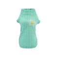 thumbnail image 1 of Cat Sweater, Winter Cat Sweater Coat - Soft Warm Cold Weather Clothes Knitwear for Kittens & Small Dogs Indoor Outdoor Wearing, Knitted Classic for Doggies Kitties Girls Boys, Green S, 1 of 9