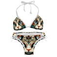 thumbnail image 1 of Cat Swim Suit Bikini Set with Detachable Sponge & Adjustable Strap, Two-Pack - Ideal for Beach & Pool Parties!, 1 of 6