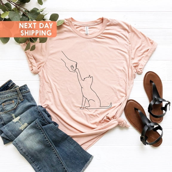 Cat T-Shirt, Cat Lovers Shirt, Kitten T-Shirt, Pet Lover Tee, Cat Mom Shirts, Cute Kitty Tee, Cats Lover, Cat Bestfriend Shirt Tshirt All Size S-5XL