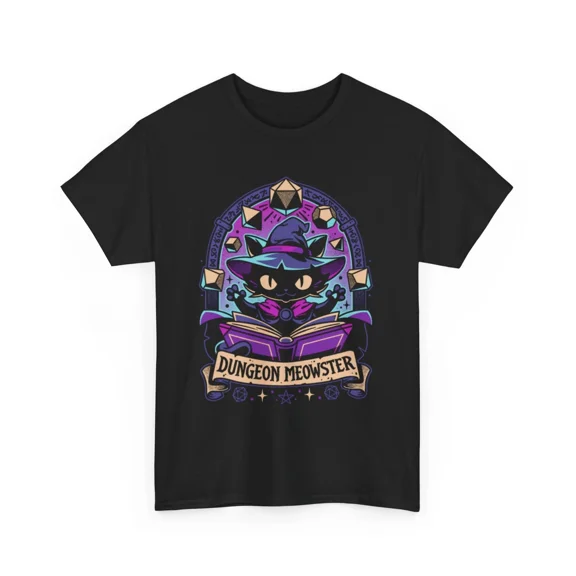 Cat T-Shirt | Feline Dungeon Keeper Shirt