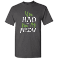 thumbnail image 1 of Cat T-Shirt Funny Cat Shirts Mens Cat T-Shirts Graphic Black Cat Tees, 1 of 5
