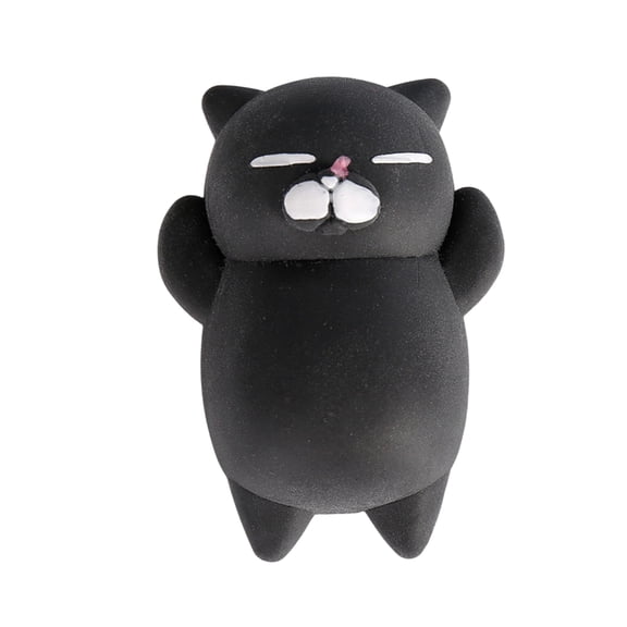 Cat Taba Squeeze Fidget, Adorable Animal Stress Reliever with Slow Rising Texture, Soft Handheld Decompression Tool for Anxiety Relief and Daily Calm,F