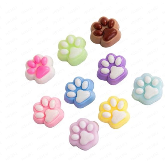 Cat Taba Squishy Paw, Squishy Toys 10 PCS Cute Soft,Taba Squishy Pack Squeeze Toys Sensory Stress Relief,Fidget Squishies for Adults Kids Party Favors