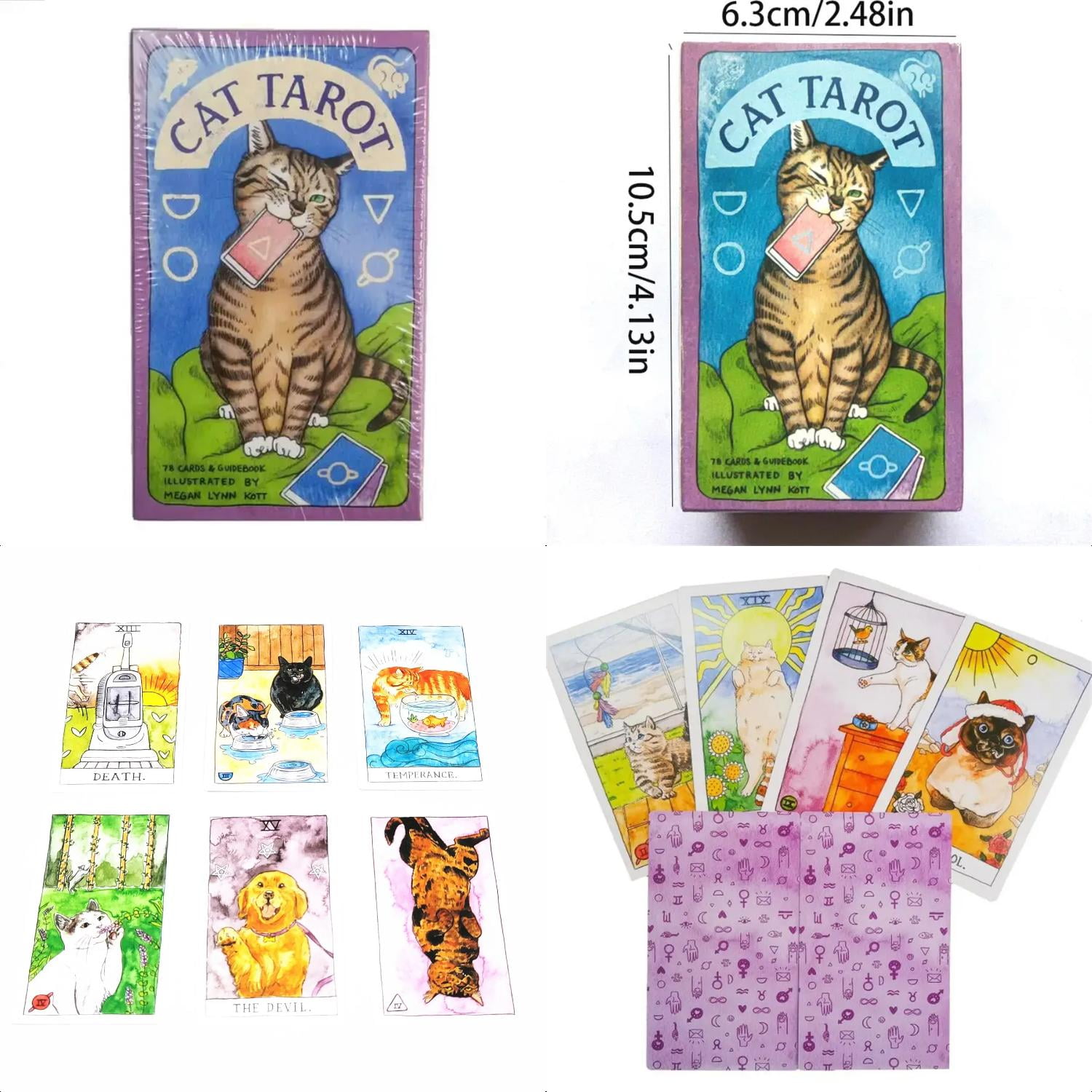 Cat Tarot 78 Cards - Walmart.com