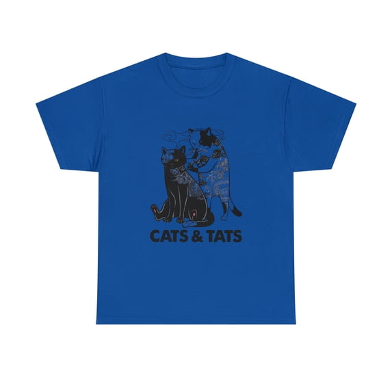 Cat Tatoo Smoking Cats and Tats T-Shirt