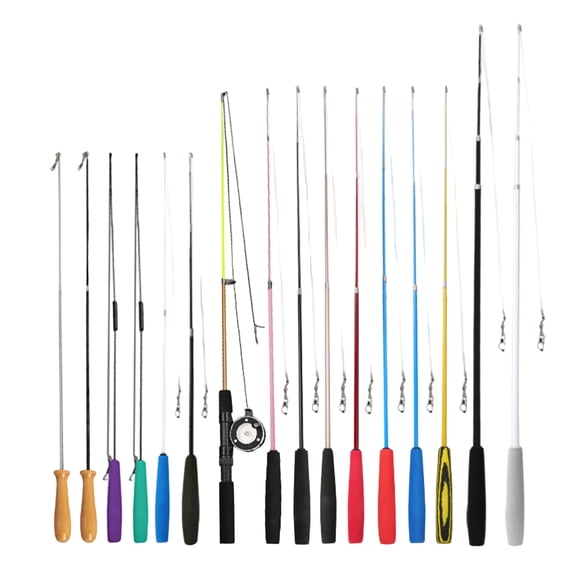 Cat Teaser Wand, Telescopic 39 in, Replaceable Lure, Non-Slip EVA Handle, Interactive Toy