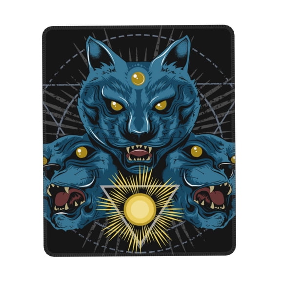 Cat Tiger Panther Jaguar Head Gaming Mouse Pad 8.3 x 10.3 in Rectangle Computer Mousepad Mat Non-Slip Rubber Base for Office Laptop PC