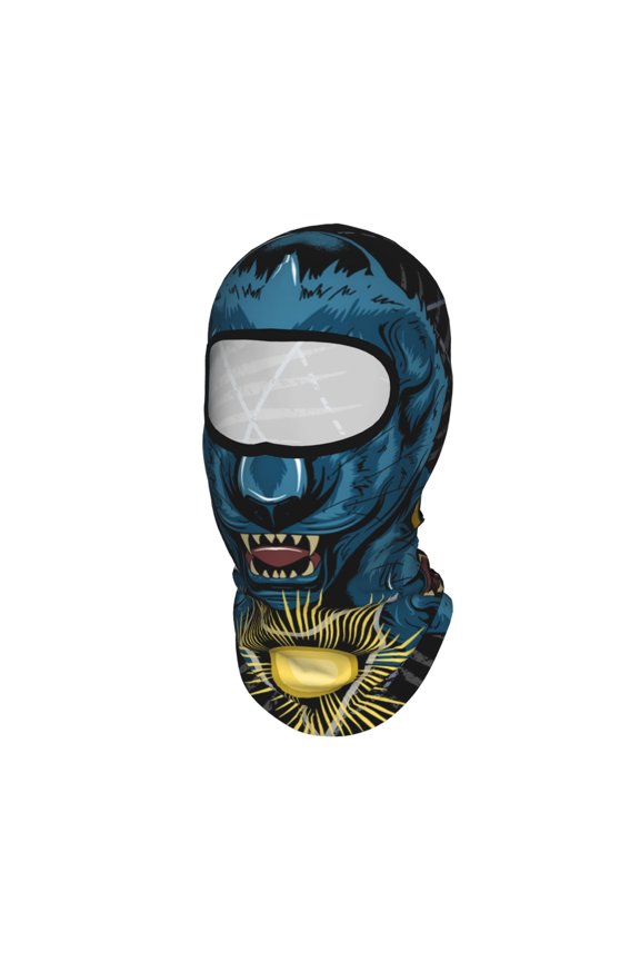 Cat Tiger Panther Jaguar Head Unisex Balaclava Ski Mask Full Face Cover for Cold Weather & UV Protection, Breathable Cooling Helmet Liner