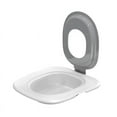 thumbnail image 1 of Cat Toilet Training Kit, Universal Reusable Trainer, Seat Tool for Pet Cleaning Gray, 1 of 3