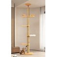 Cat Tower 5Layer cat Tree Height Adjustable from Floor to Ceiling