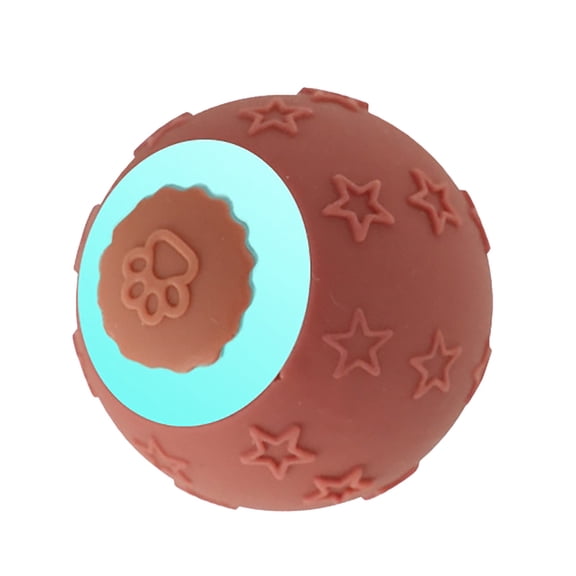 Cat Toy, Automatic Rolling & Jumping Ball for Indoor Kittens, Interactive Self-Play Toy for Exercise