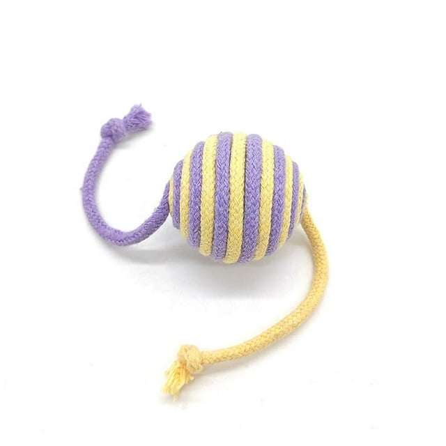Cat Toy Ball Cat Teaser SelfHi Relieving Stuffy Cat Bite Ball
