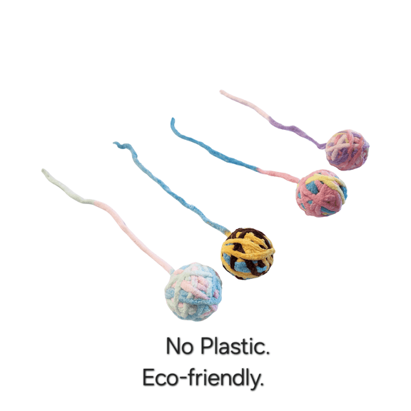 Cat Toy, Dog Toys, No plastic, Eco friendly, No harm to animals