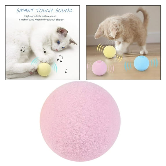 Cat Toy Interactive Roll Refillable Catnip Toy Pink 5cm