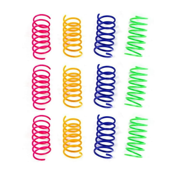 Cat Toy Large Durable Cat Spring Colorful Pet Springs Coil Springs Pet Life